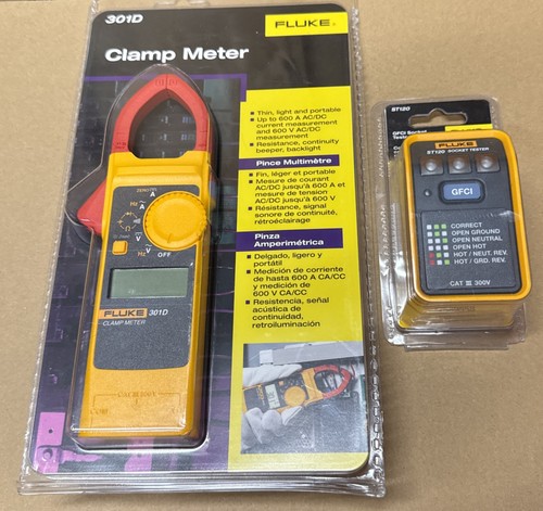New fluke 301d clamp - fluke, ac/dc