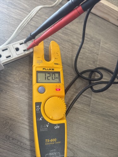 Fluke 600 tester 1000v 600v - t5-600,